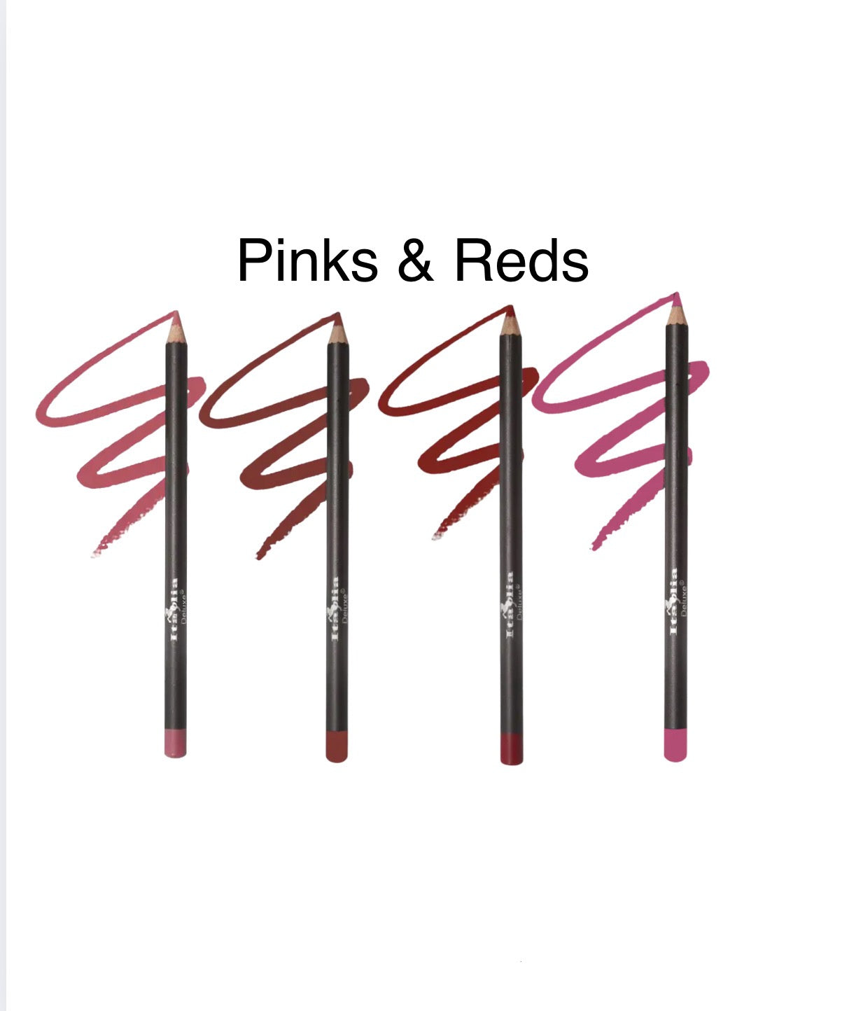Bundle of 4 Italia Deluxe Waterproof Lip Liner