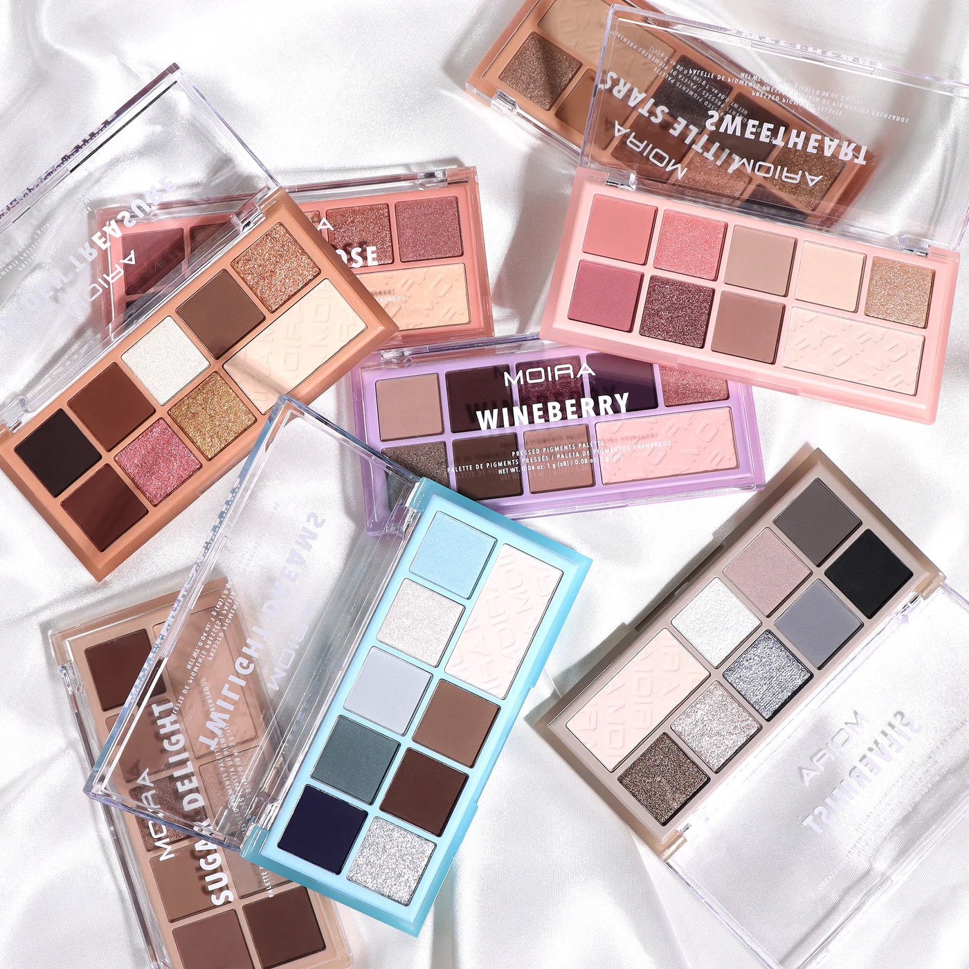 MOIRA COSMETICS - Silvermist 9 Shade Palette