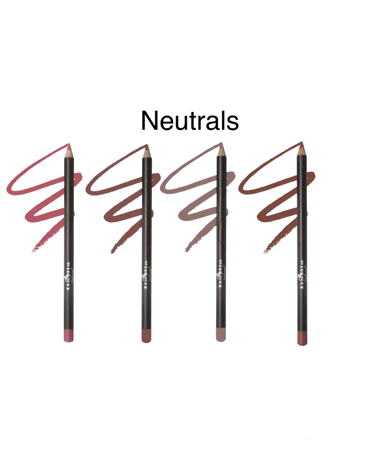Bundle of 4 Italia Deluxe Waterproof Lip Liner