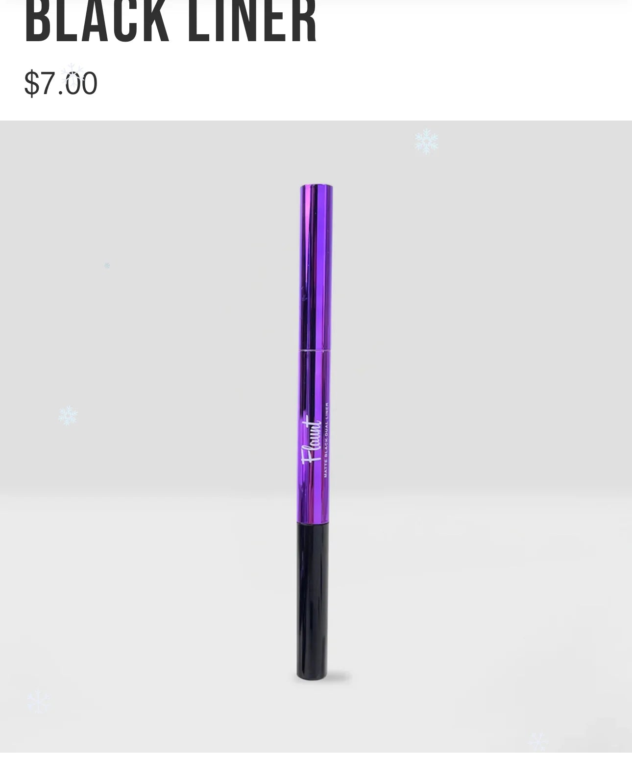 BEAUTY CREATIONS Bratz FLAUNT BLACK LINER