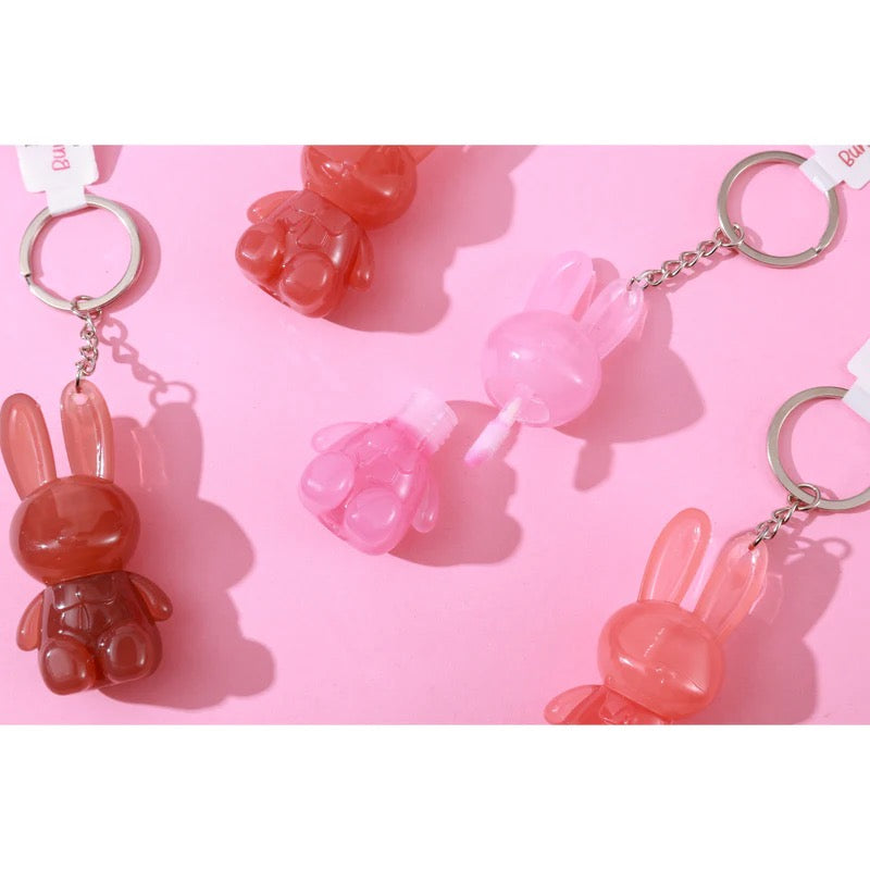 Prolux- Bunny Kiss Lip Gloss Keychain