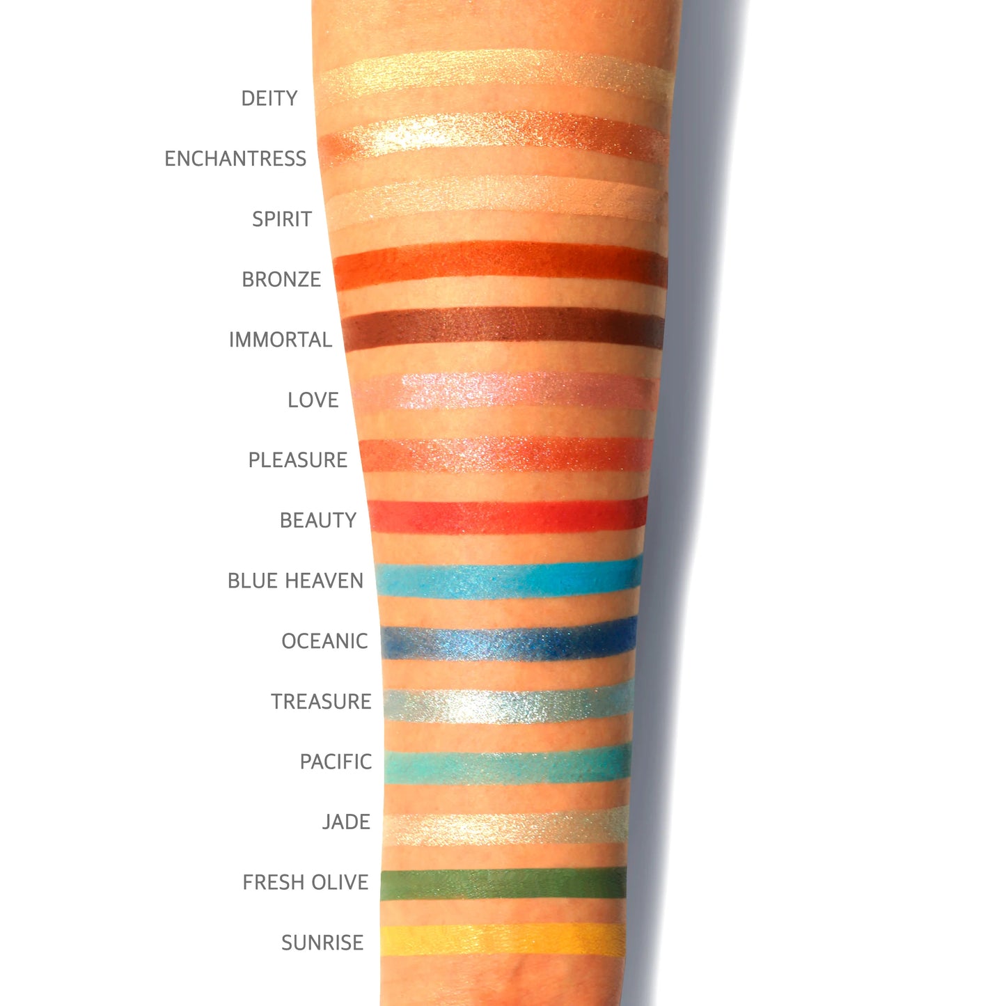 AMORUS Aphrodite Pressed Pigment Palette