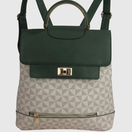 Vegan Leather Backpack