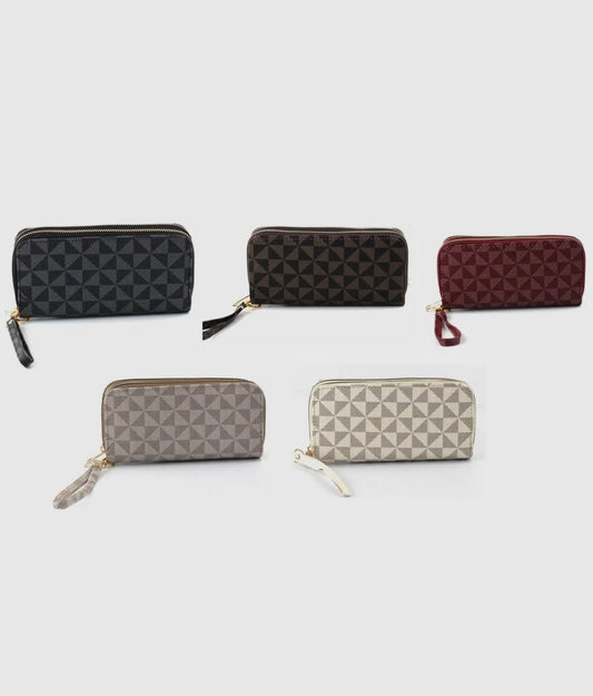 Vegan Leather 2 Compartment Wallet