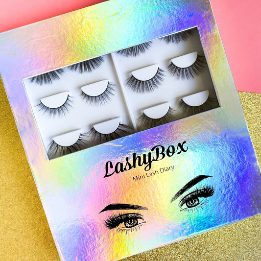 Lashy Box- Empty Mini Lash Diary