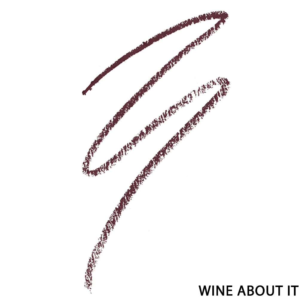 BEAUTY CREATIONS - Wooden Lip Pencil 6Pc Set Wine