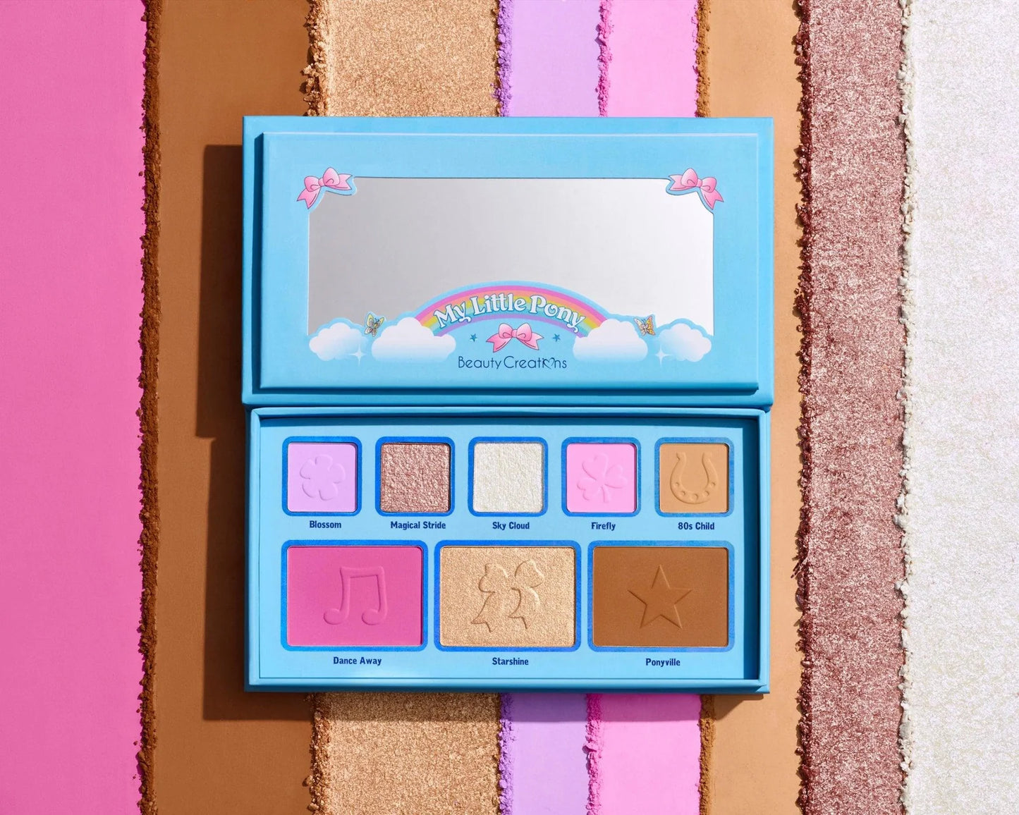 BEAUTY CREATIONS My Little Pony "Lost in the Clouds" Shadow and Face Palette