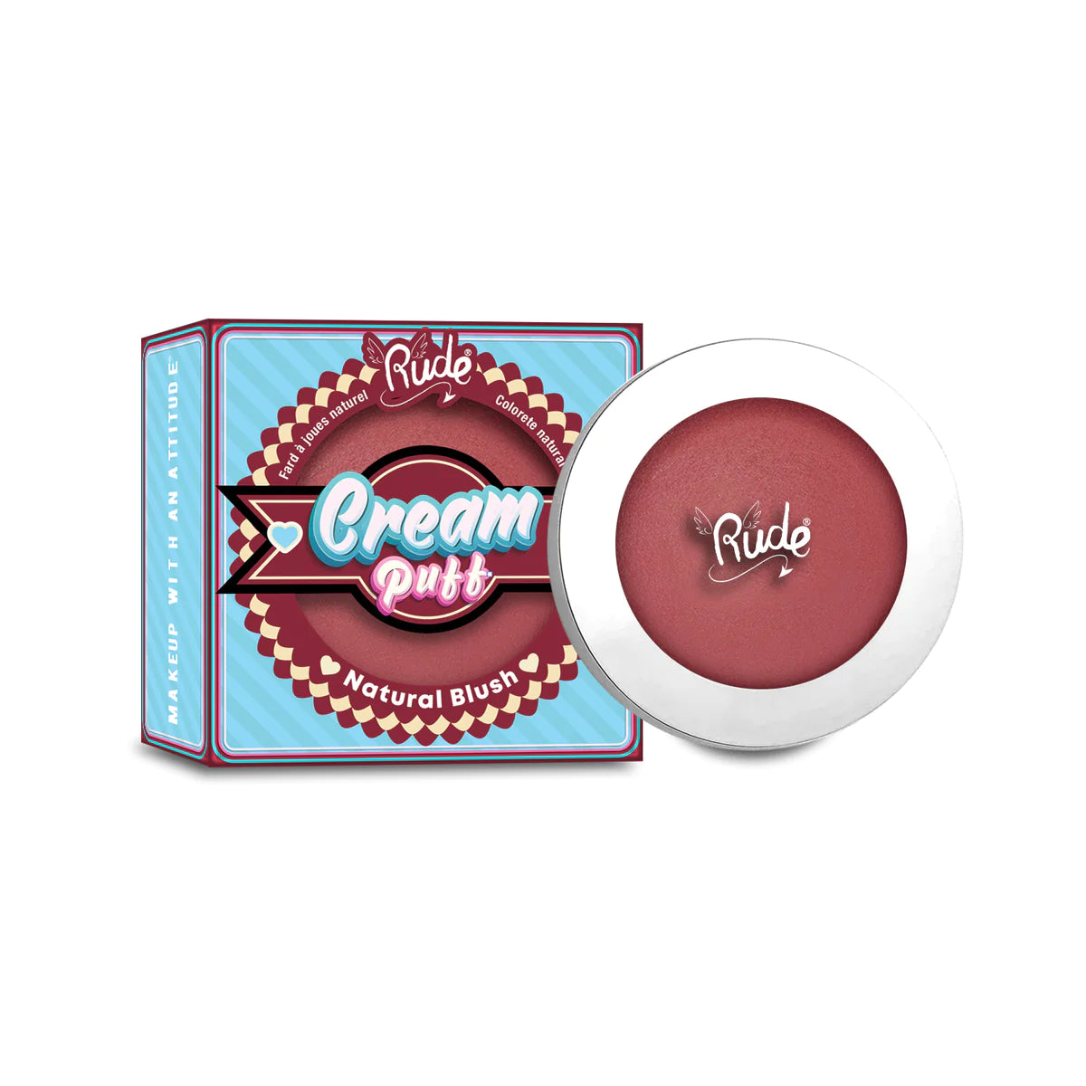 Rude Cosmetics - Cream Puff Blush
