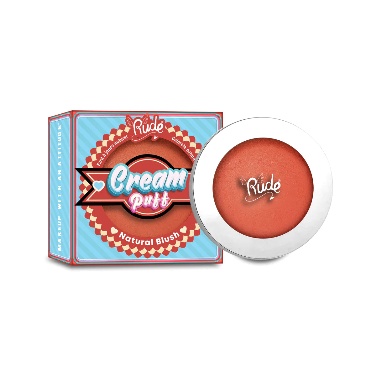 Rude Cosmetics - Cream Puff Blush