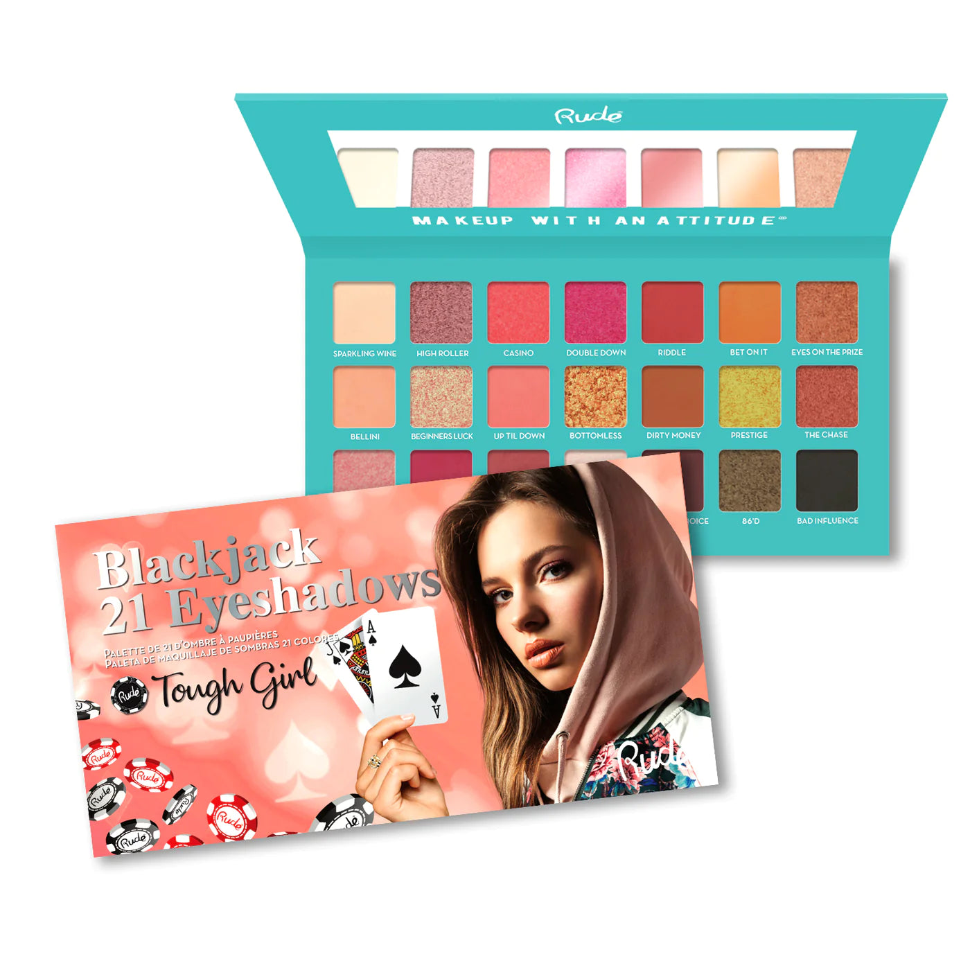 Rude Cosmetics - Blackjack Palettes