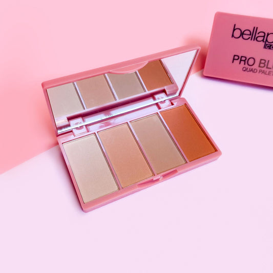 BELLAPIERRE COSMETICS Pro Blush Quad Palette