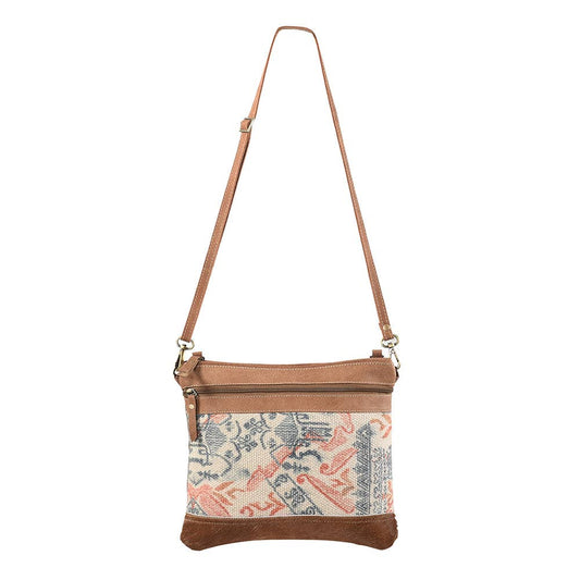 Crossbody Upcycled Canvas Ladies Bag