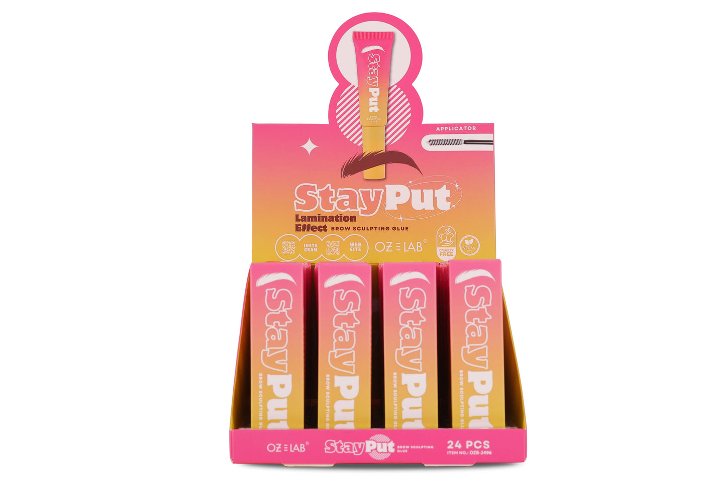 OZ LAB BEAUTY - Stay Put - Lamination Effect Brow Sculpting Glue