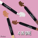 Prolux- Face Sculpting Pencil Set Contour 4 in 1 Sticks