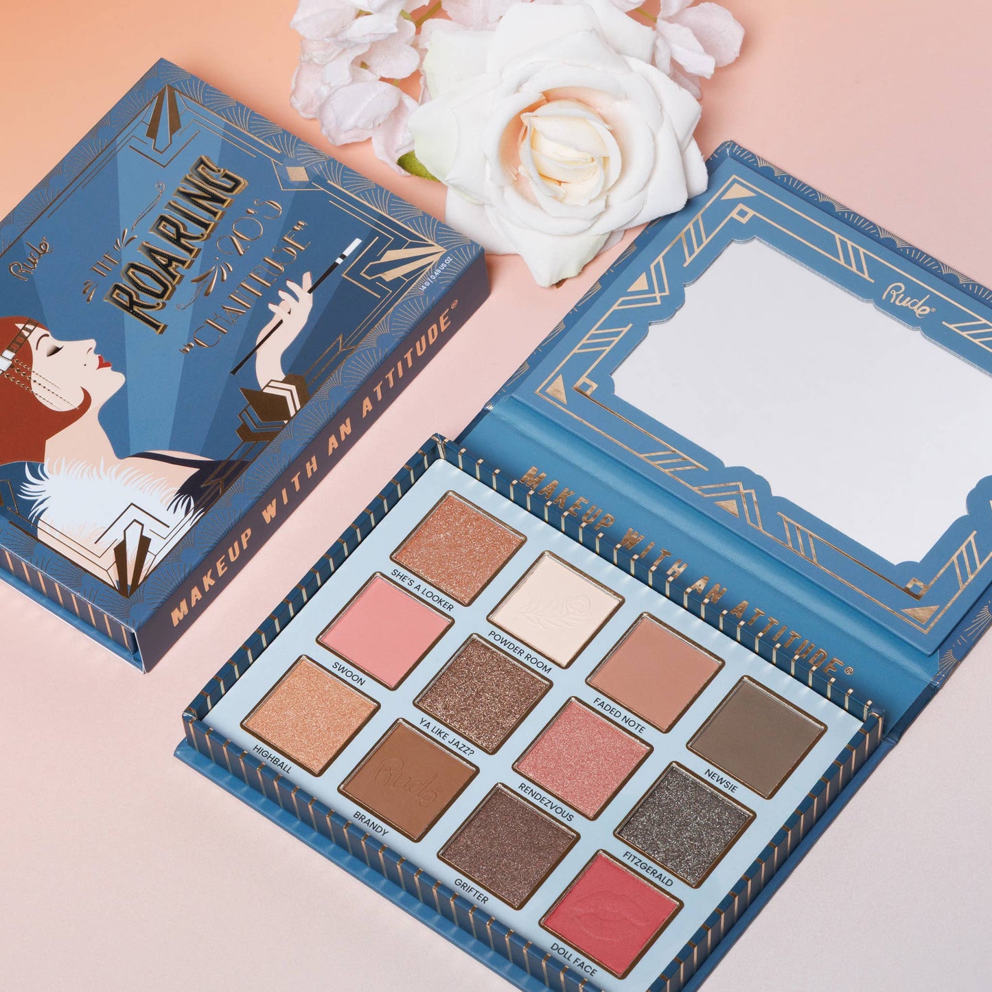 The Roaring 20's 12 Color Eyeshadow Palette - Chanteuse