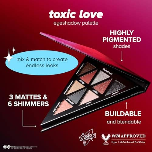 LOTTIE LONDON -  Mad Love Eyeshadow Palette - Toxic Love