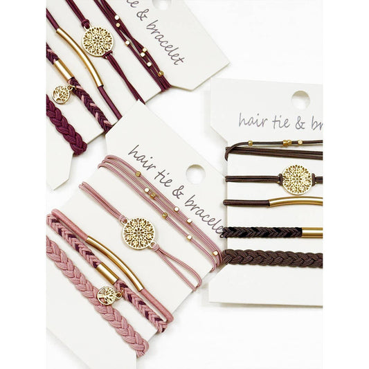 Boho Inspired Hair Tie Bracelets