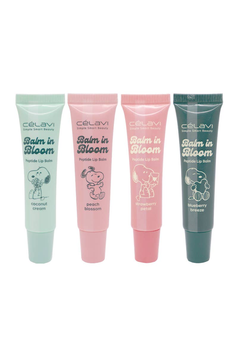 Celavi P46677D Balm in Bloom 4 pc Peptide Lip Balm Set - 12