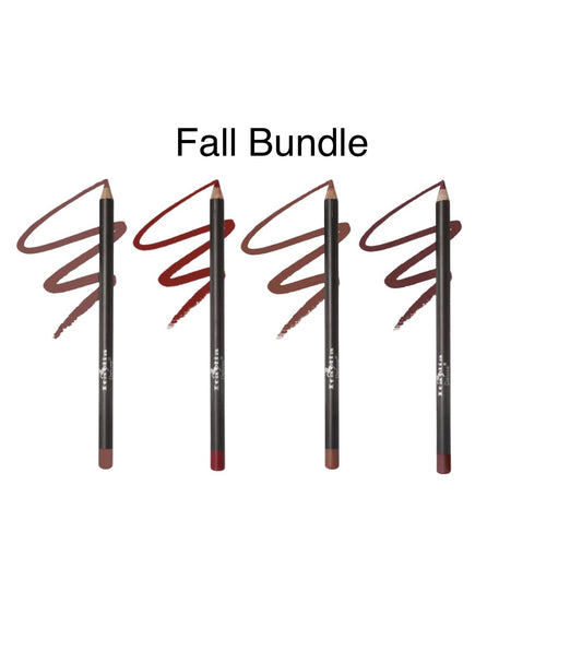 Bundle of 4 Italia Deluxe Waterproof Lip Liner