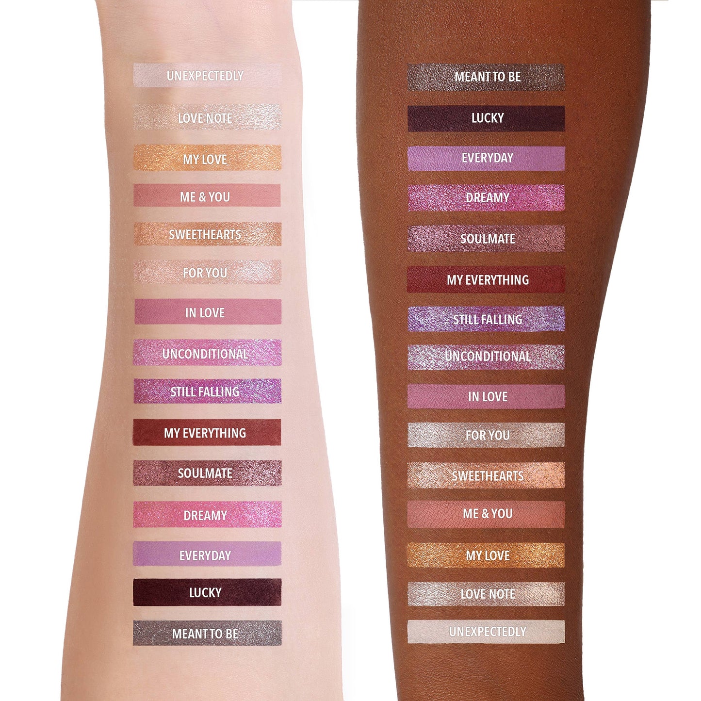 I'm Falling For you Pressed Pigment Palette