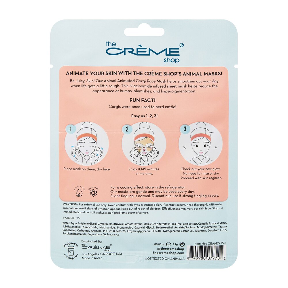 THE CREME SHOP Be Juicy Skin Sheet Mask