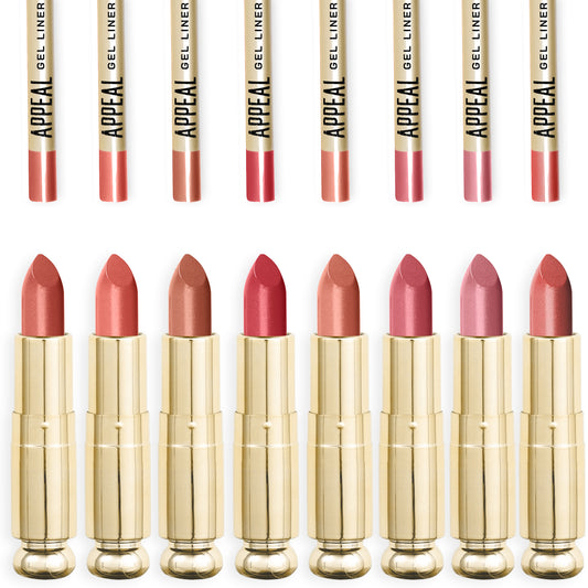 Appeal Cosmetics- Lipstick & Liner Duo