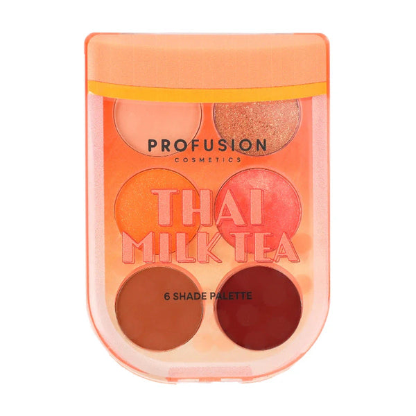 Profusion Cosmetics - I Heart Boba Milk Tea 6 Shades Palette
