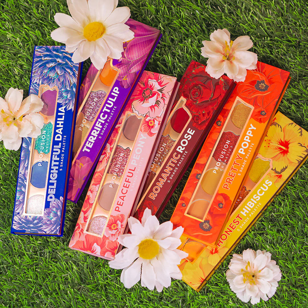 Profusion- Blooming Hues 5 Shade Palette