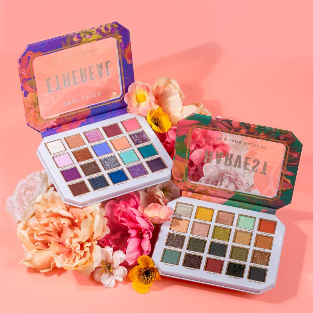 PROFUSION - Superbloom 20 Shade Multi-Finish Eyeshadow Palette, Ethereal