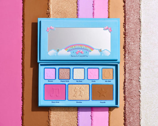 BEAUTY CREATIONS My Little Pony "Lost in the Clouds" Shadow and Face Palette