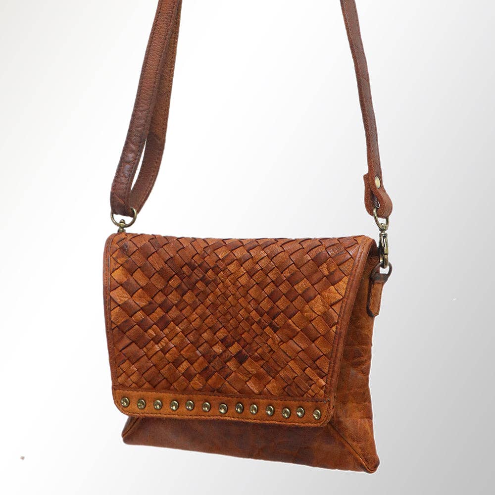 LC-NMBGM123 Crossbody Genuine Leather women bag western Bag