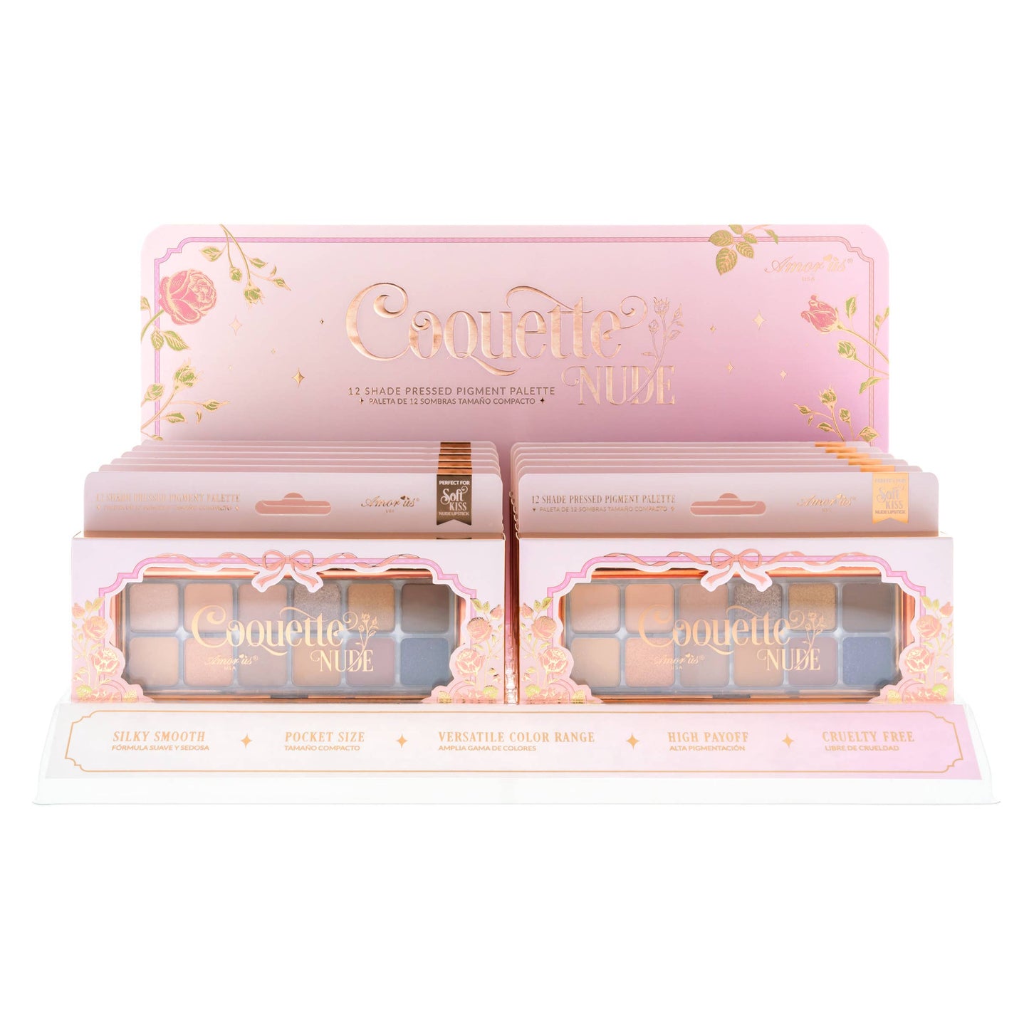 AMORUS - Coquette Nude - Pressed Pigment Palette