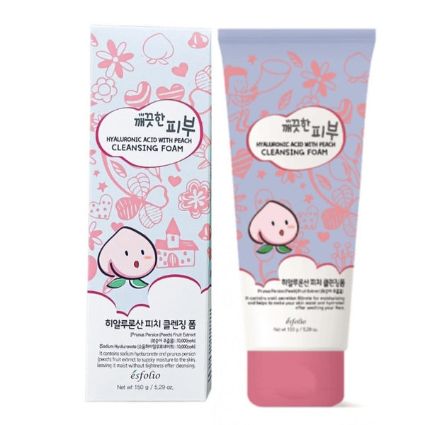 Hyaluronic Esfolio with peach, Korean Skin care