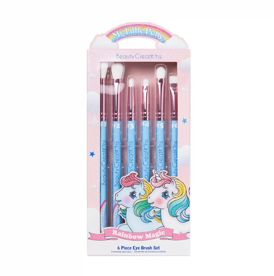 BEAUTY CREATIONS -  My Little Pony Rainbow Magic 6 Piece Brush Set