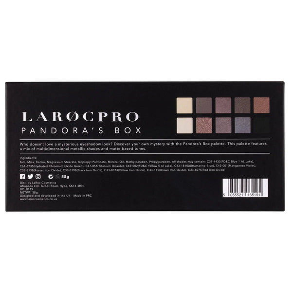 LOROC PRO - Pandora's Box Eyeshadow Palette