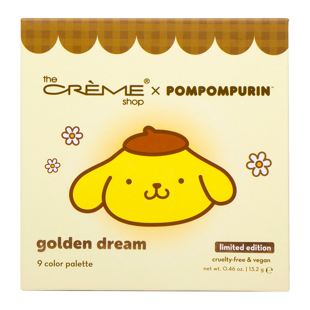 CREME SHOP - Pompompurin Golden Dream Eyeshadow Palette