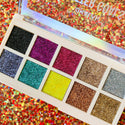 OKALAN Glitter Goals 10 Color Glitter Palette