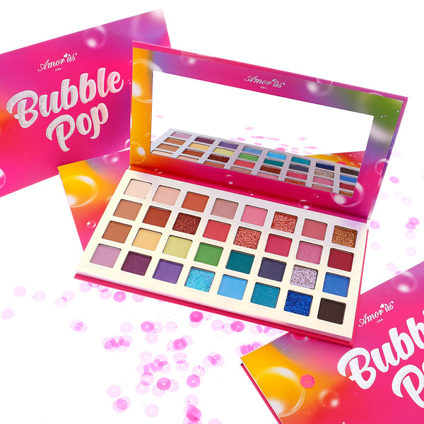 AMORUS Bubble Pop Eyeshadow & Glitter Palette