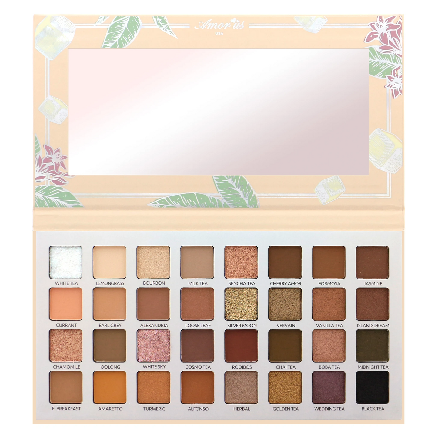 AMORUS Tea Time Fantasy Pressed Pigment Palette