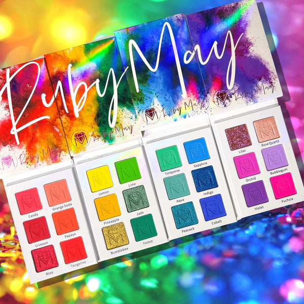 RUBY MAY Rainbow Vibes Palette Collection