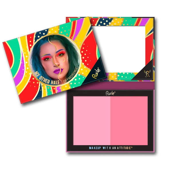 Rude - My Other Half Duo Shade Face Palette