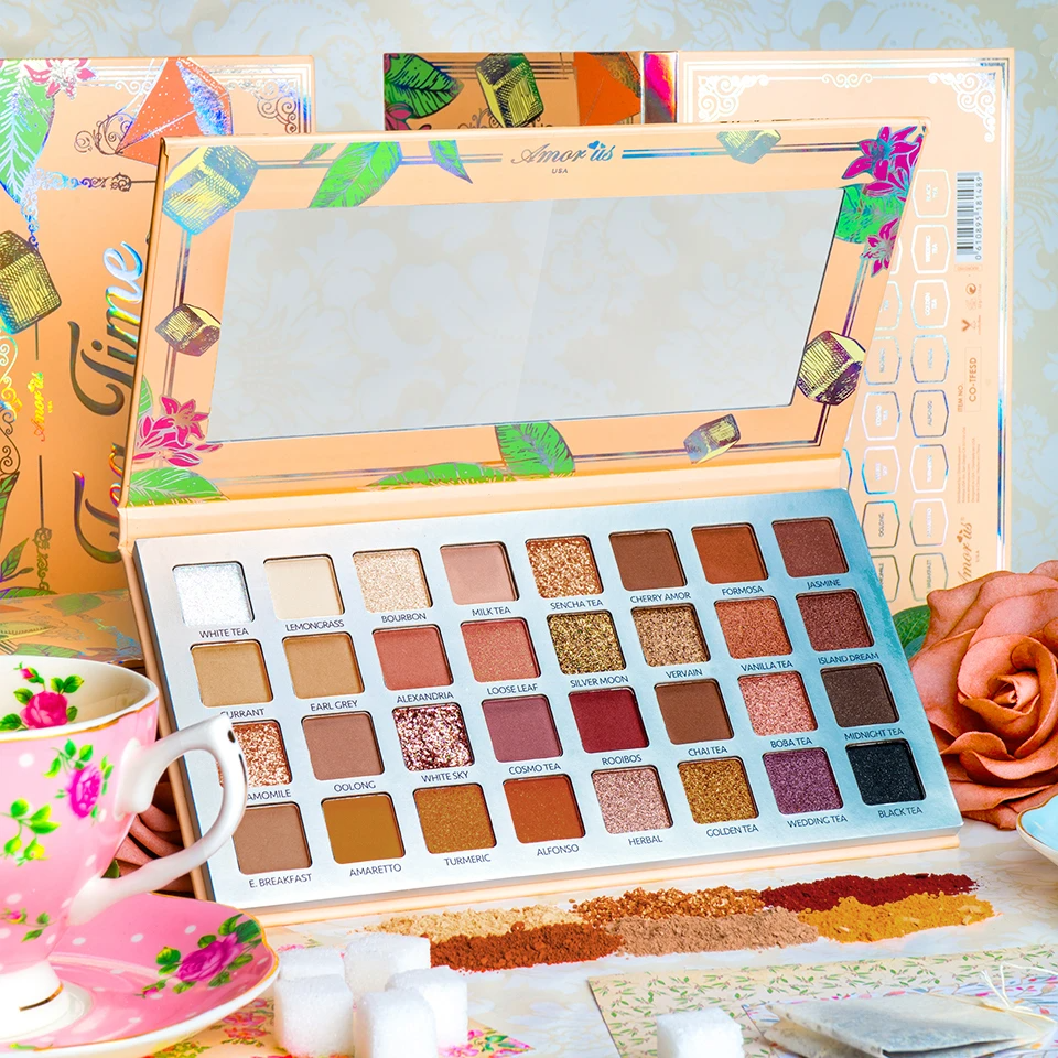 AMORUS Tea Time Fantasy Pressed Pigment Palette