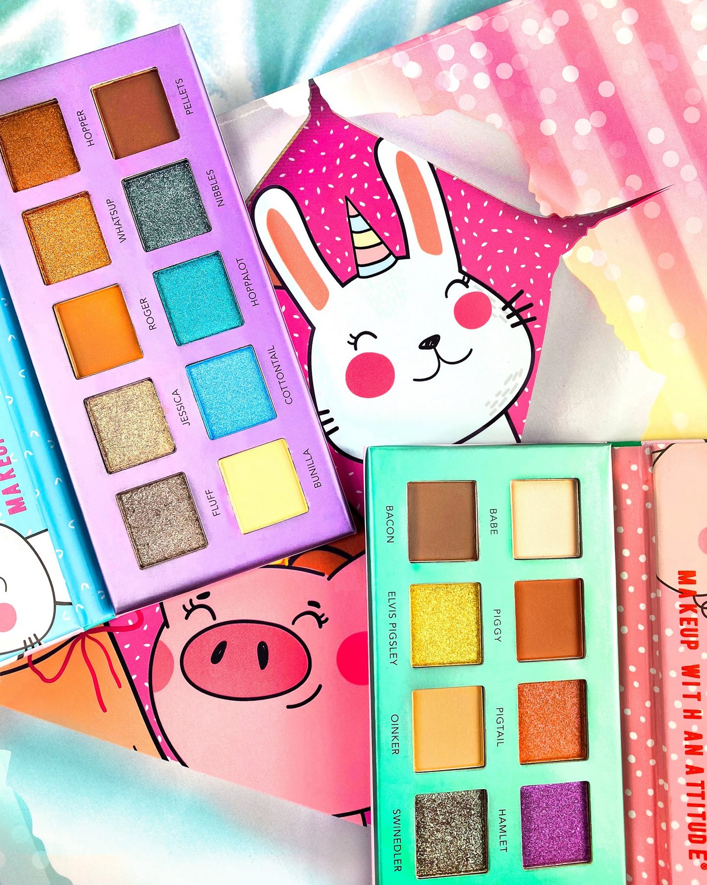 RUDE Party Animals 10 Eyeshadow Palette