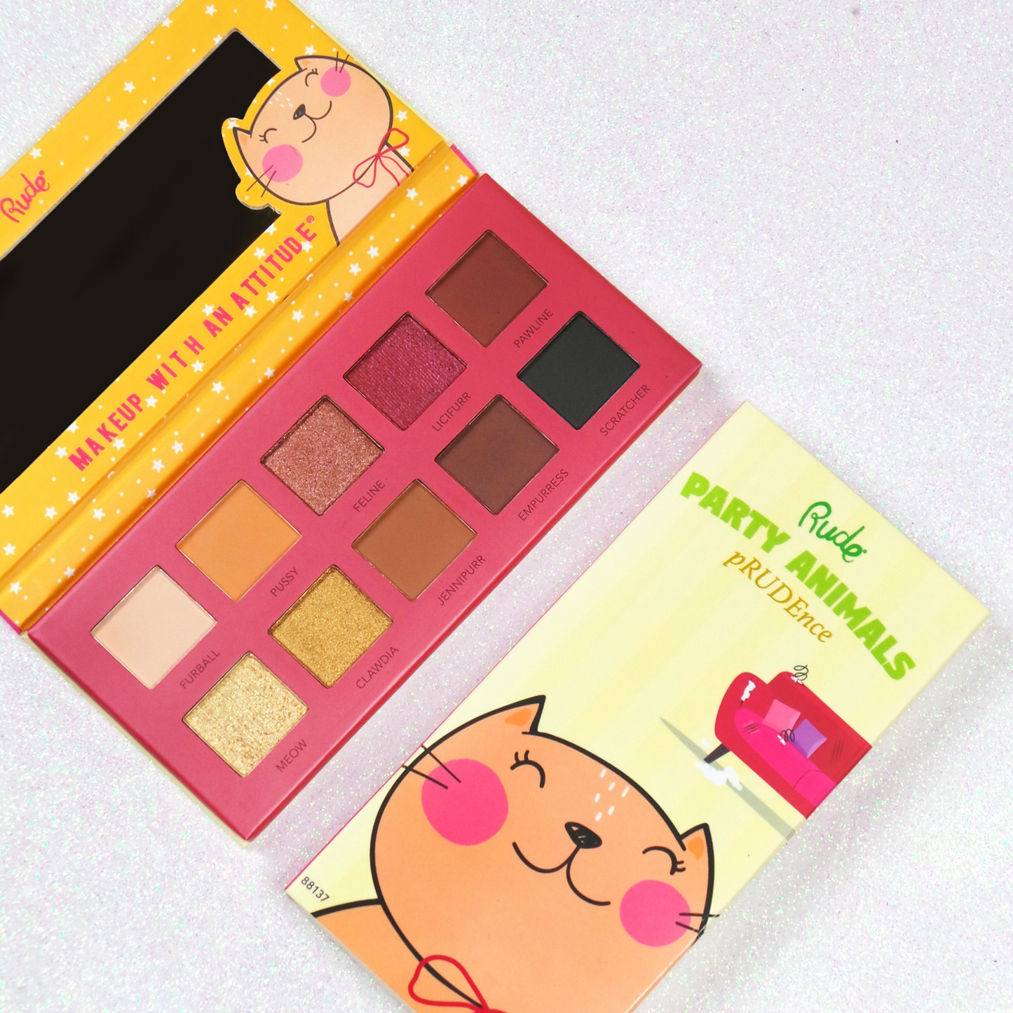 RUDE Party Animals 10 Eyeshadow Palette