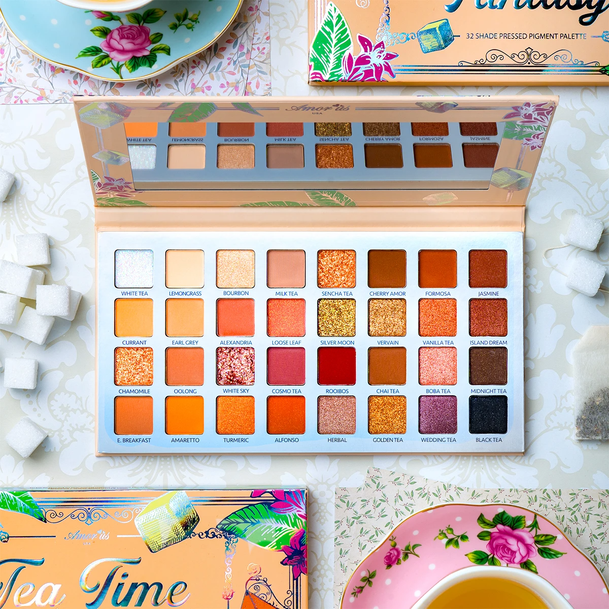 AMORUS Tea Time Fantasy Pressed Pigment Palette